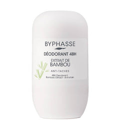 BYPHASSE 48H deodorant bamboo extract anti stains 50ml image 0