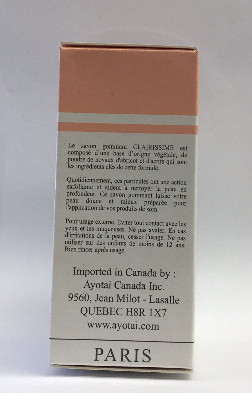 Clairissime - Apricot kernel exfoliating soap 200 g image 2