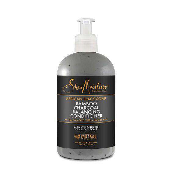 Shea Moisture African Black Soap Bamboo Charcoal Deep Balancing Conditioner