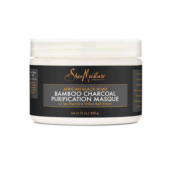 Shea Moisture African Black Soap Bamboo Charcoal Purification Masque