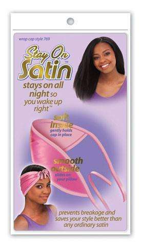 Stay On Satin Wrap Cap - Style 769 Assorted