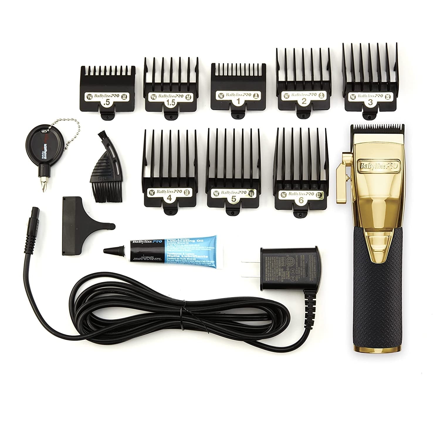 BaByliss Pro Boost+ Metal Lithium Clipper - Gold