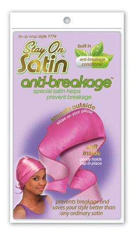Stay On Satin Tie Up Wrap - Style 7774 Assorted