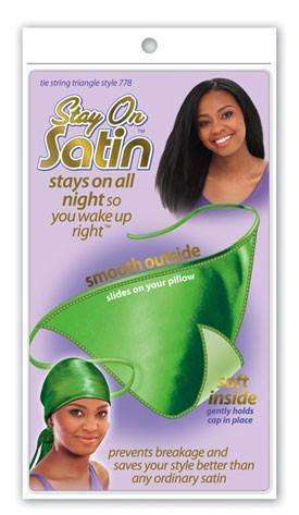 Stay On Satin Tie String Triangle - Style 778 Assorted