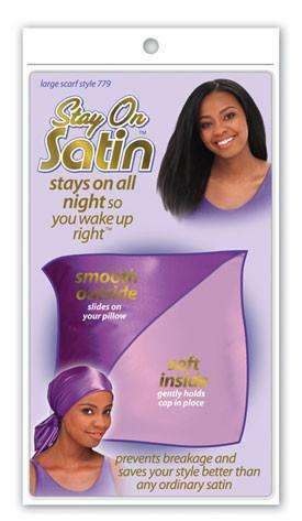 Stay On Satin Large Scarf - Style 779 Assorted