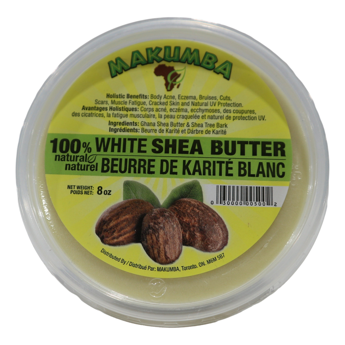 Makumba 100% White Shea Butter 16oz
