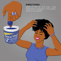 Blue Magic Nourishing Anti-Breakage Daily Conditioner Hair Dress 4oz