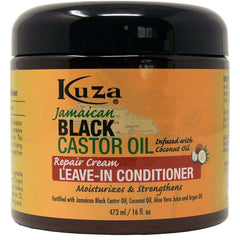 Kuza Naturals Jamaican Black Castor Oil Repair Cream Leave In Conditioner