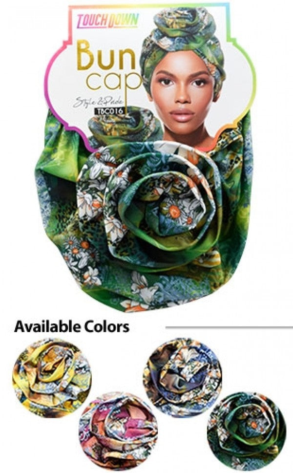Touch Down Bun Caps - Floral