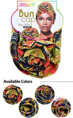 Touch Down Bun Caps - African
