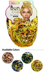 Touch Down Bun Caps - Leopard Chain