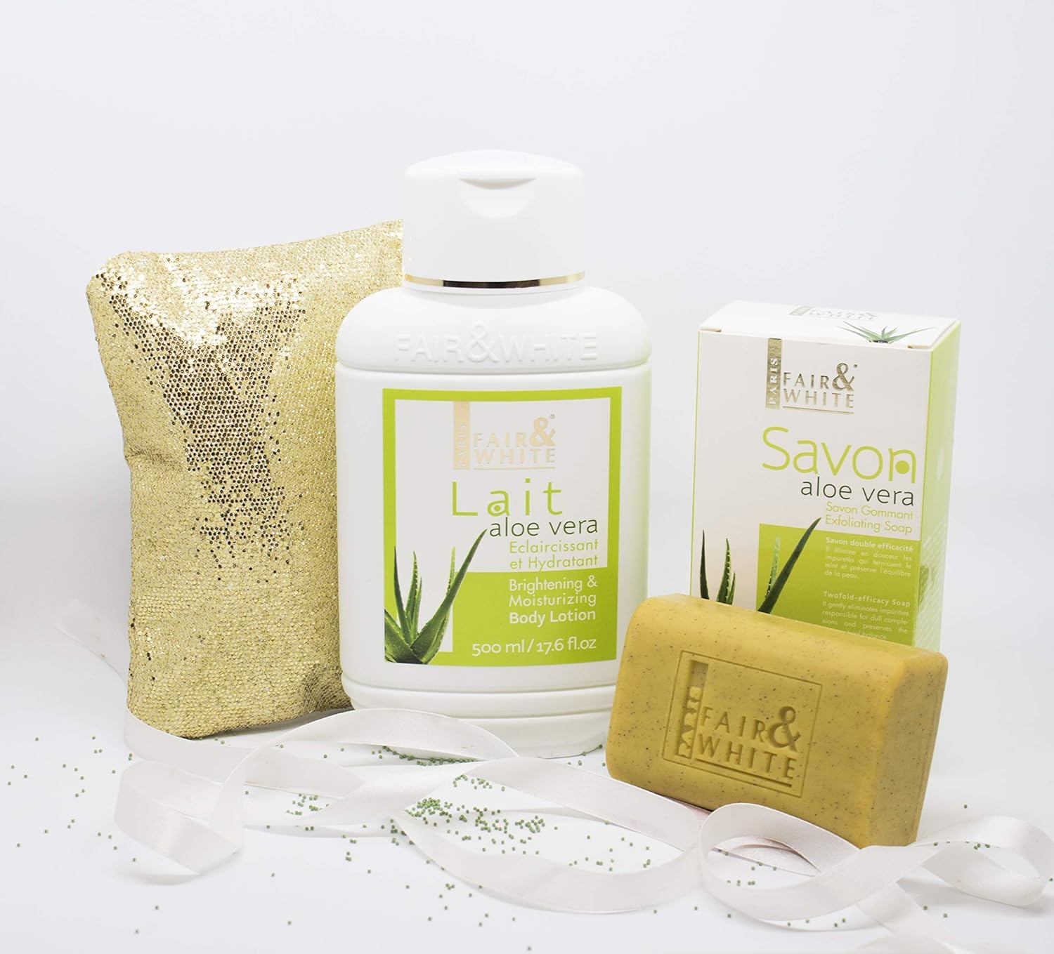Fair and White Aloe Vera Exfoliating Soap 200gr