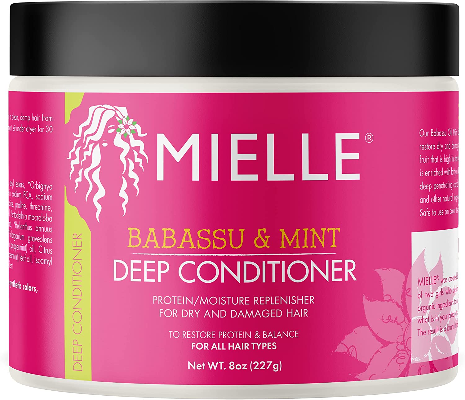 Mielle Babassu Oil & Mint Deep Conditioner