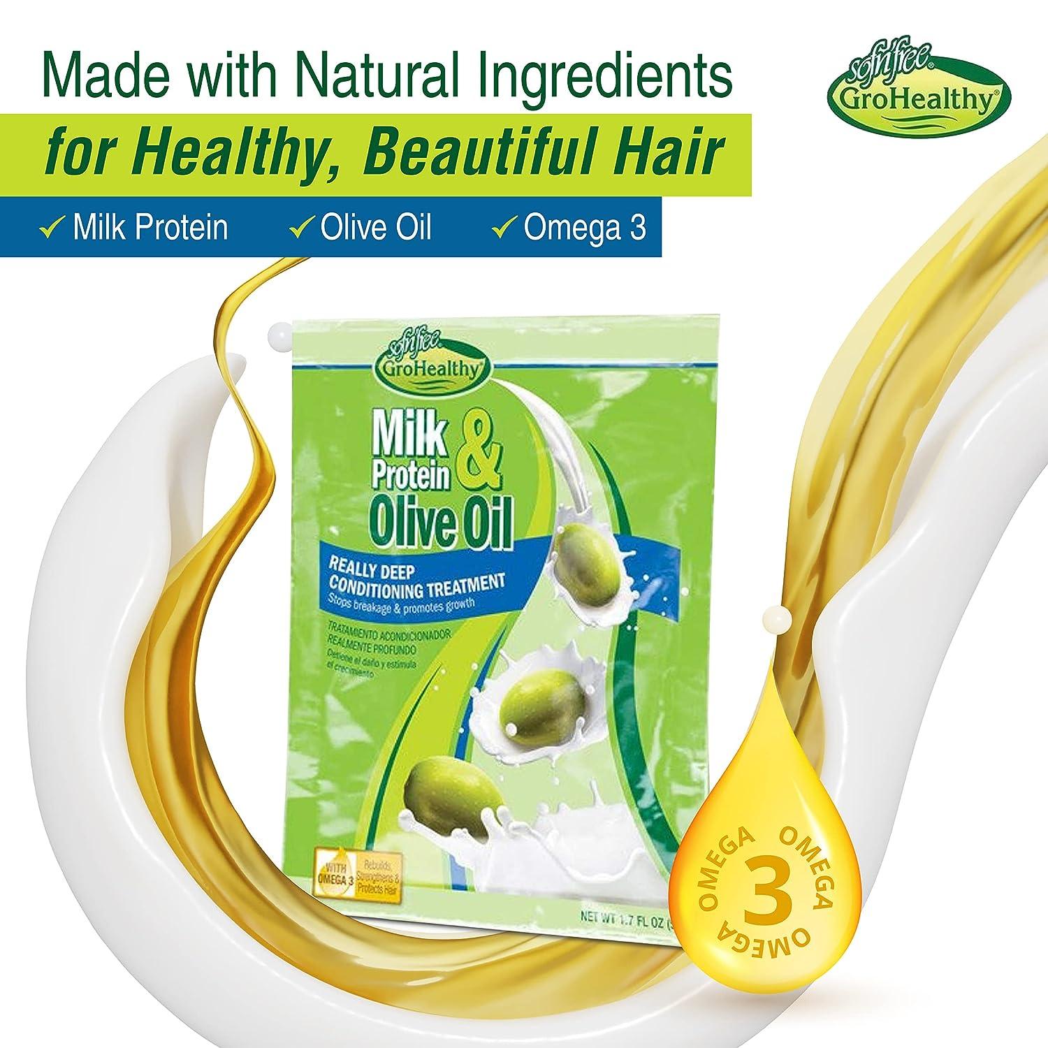 Sofn'free Milk Protein & Olive Oil Conditioning Treatment Packette