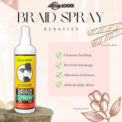 AllDay Locks Braid Spray