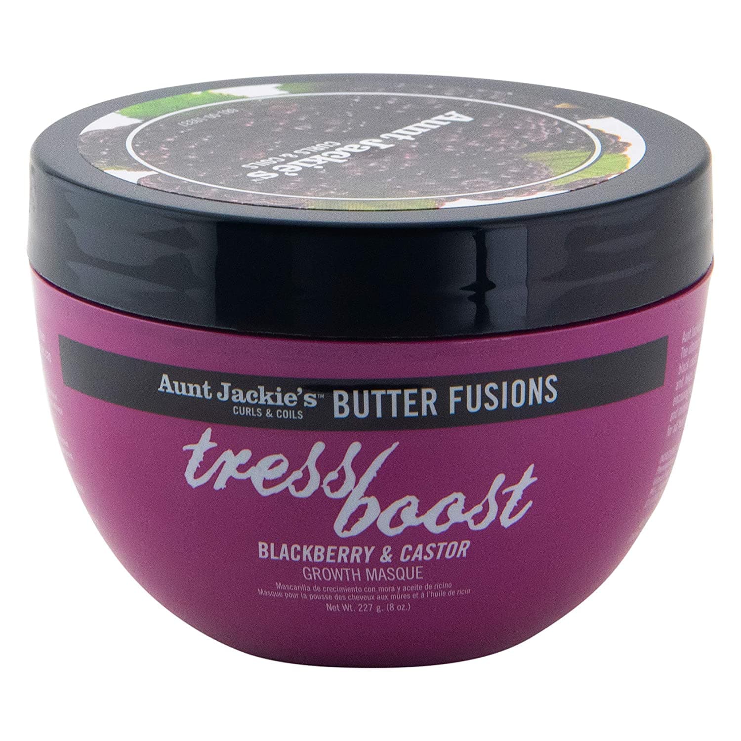 Aunt Jackie's "Tress Boost" Blackberry & Castor Hair Growth Masque