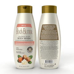 BioCare BodyButter Youthful Glow Body Wash W/ Cocoa Butter & Shea Butter