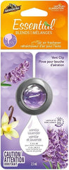 Armor All Essential Blend Car Air Freshener Vent Clip - Vanilla Lavender