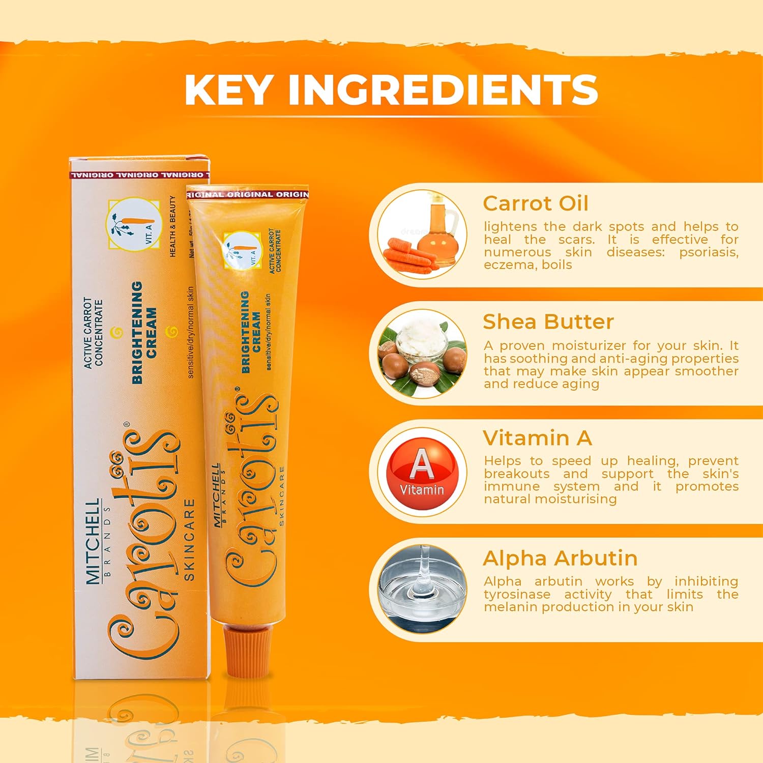 Carotis Skin Brightening Cream 50g / 1.7 fl oz