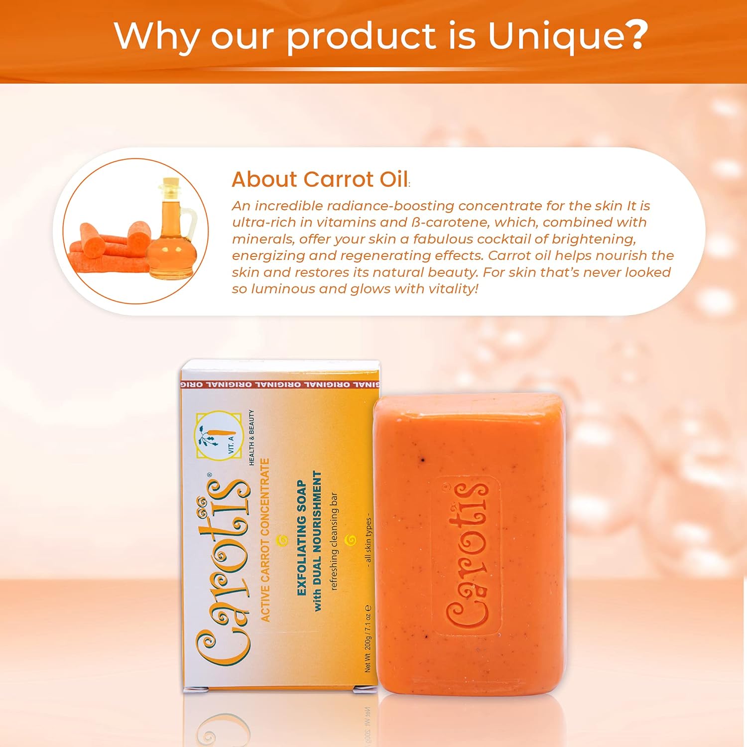 Carotis Exfoliating Soap 200g / 7.1 fl oz