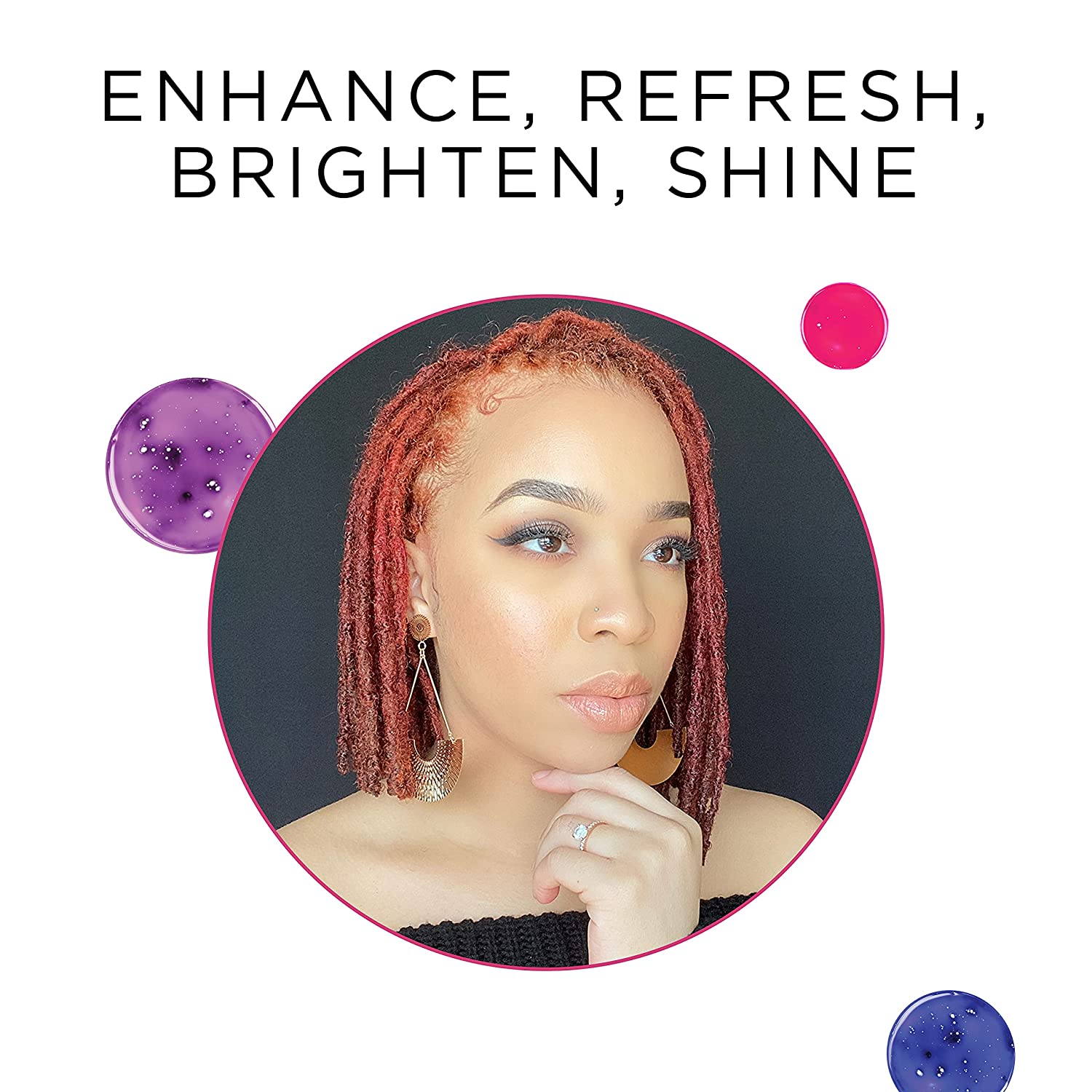 Clairol Professional Jazzing Temporary & Semi Permanent Hair Color - 56 Cherry Cola