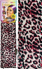 Touch Down Edge Scarf - Leopard Pink