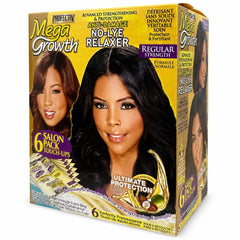 PROFECTIV No-Lye Relaxer Kit [6 Touch Up] (Reg)