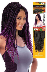 Magic Gold Spring Locks Crochet Braid 16"