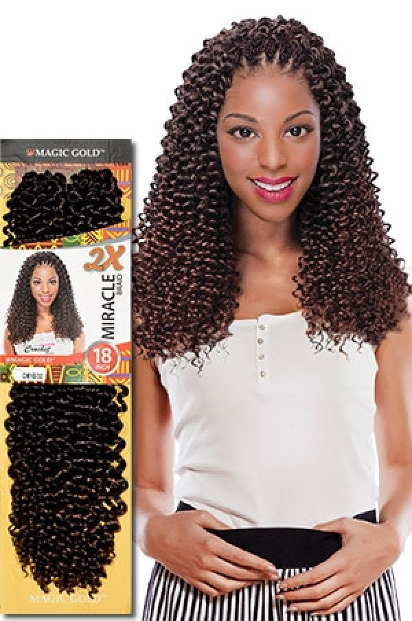 Magic Gold 2X Miracle Braid 18"