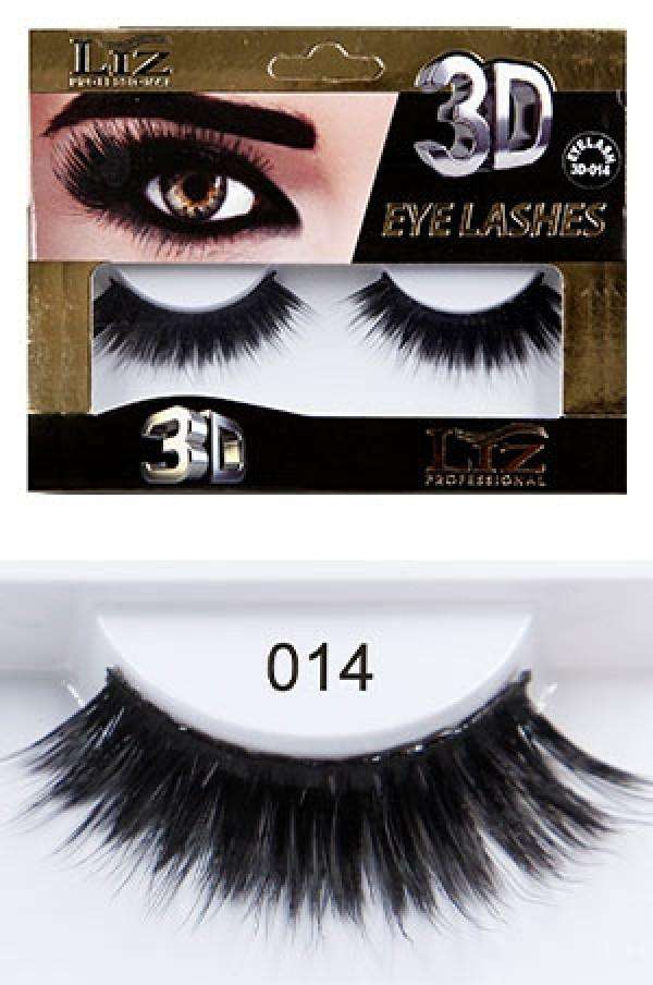 Liz Professional 3D Eye Lashes #014