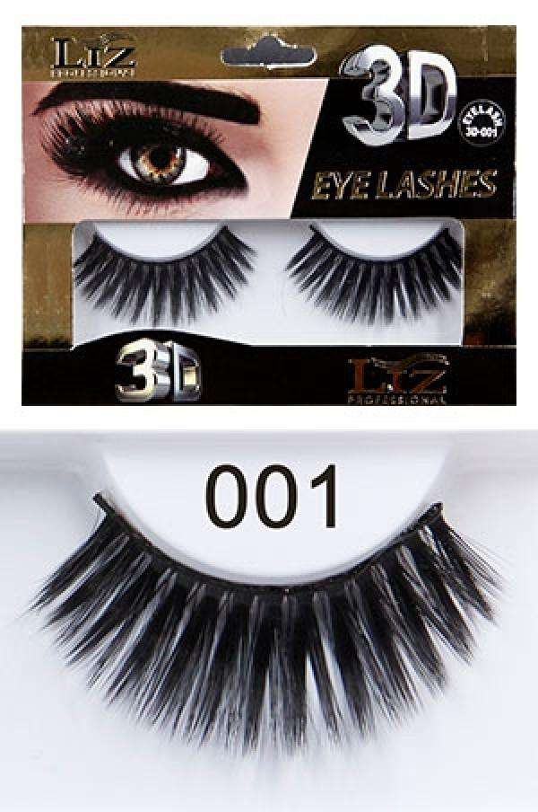 Liz Professional 3D Eye Lashes #001