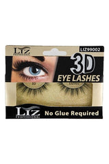 Liz Professional 3D No Glue Required Eye Lashes #002