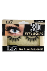 Liz Professional 3D No Glue Required Eye Lashes #014