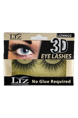 Liz Professional 3D No Glue Required Eye Lashes #022