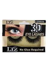 Liz Professional 3D No Glue Required Eye Lashes #036