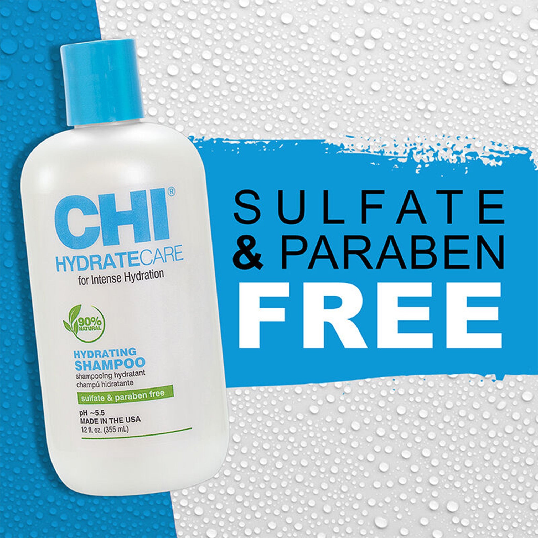 CHI HydrateCare Hydrating Shampoo - 12oz