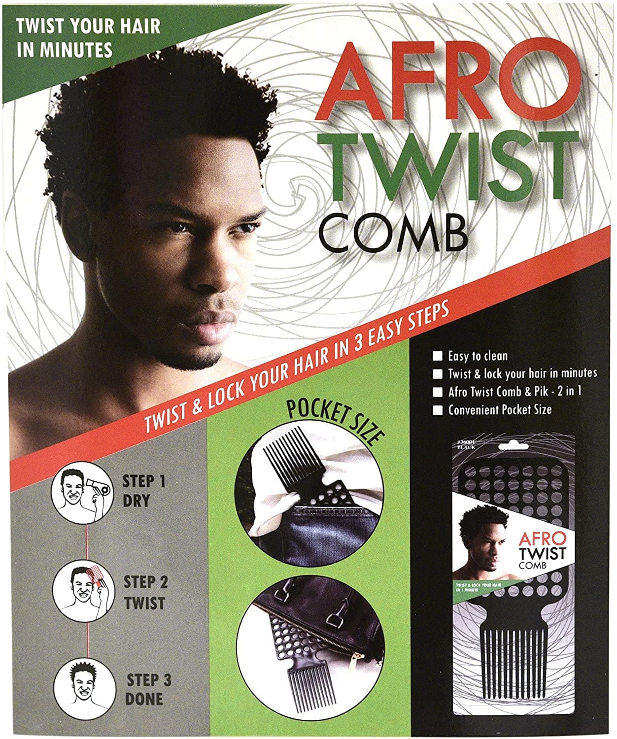 Afro Twist Comb