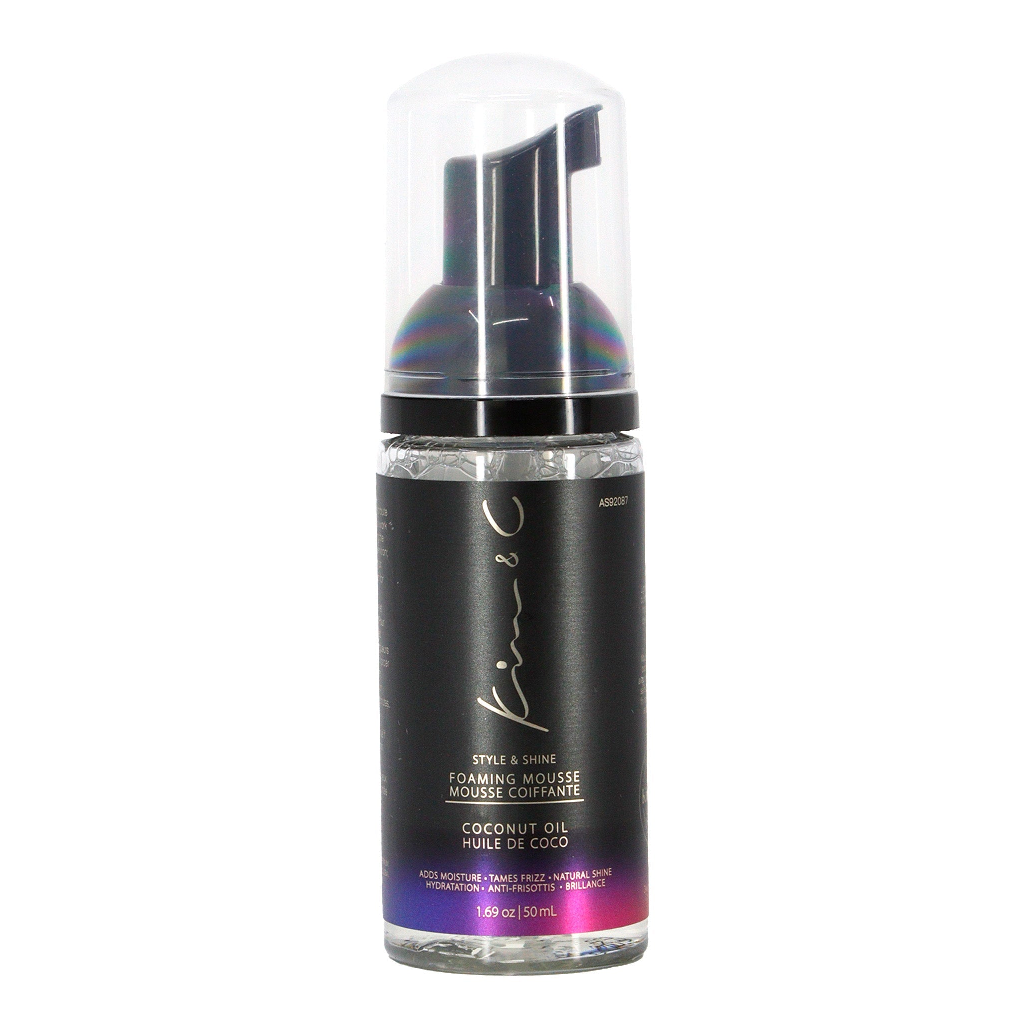 Kim & C Foaming Mousse 1.69oz - Coconut Oil