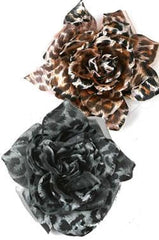 12pk Flower Hair Decoration - Assorted Tie & Pin #AS90281
