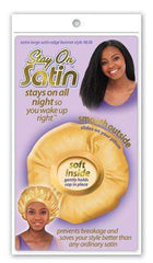 Stay On Satin Satin Edge Bonnet Extra Large - Style 9638 Assorted