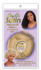 Stay On Satin Drawstring Bonnet - Style 9722 Assorted