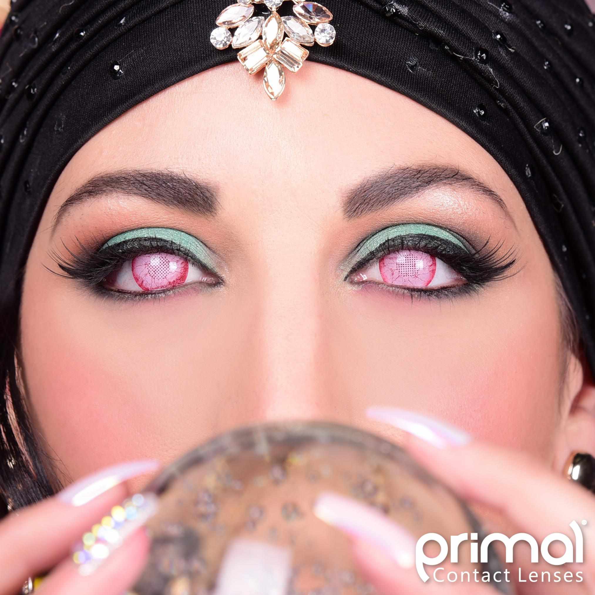 PRIMAL ® Embryo - Cosplay Pink Colored Contact lenses