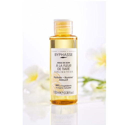 BYPHASSE sublimating tiare flower care oil 100 ml image 0