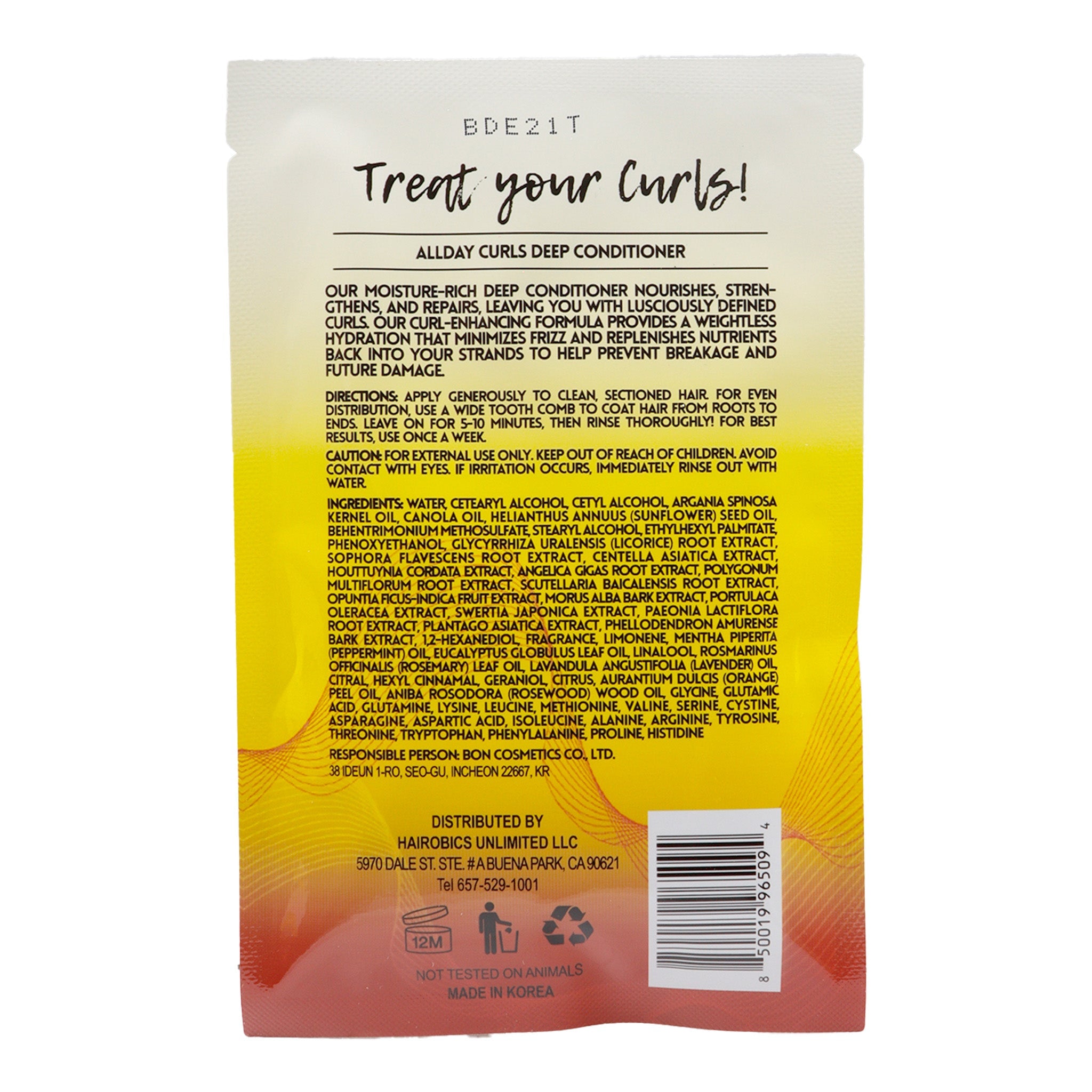 ALLDAY CURLS Deep Conditioner Packet (1.75oz)