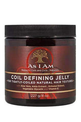 As I Am Coil Defining Jelly - For Tightly Coiled Hair 8oz