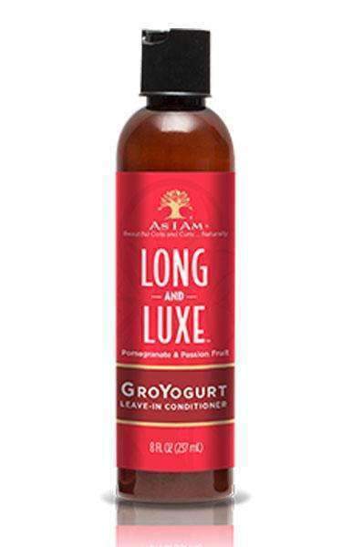 As I Am Long & Luxe Pomegranate & Passion Fruit GroYogurt Leave In Conditioner