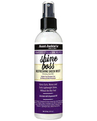 Aunt Jackie's Grapeseed Style & Shine Recipes "Shine Boss" Refreshing Sheen Mist