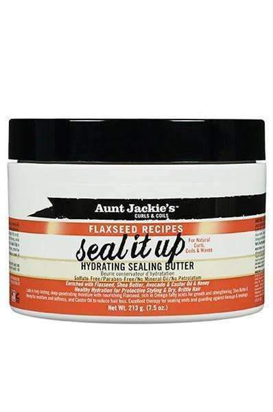 Aunt Jackie's Flaxseed Recipes "Seal It Up" Hydrating Sealing Butter