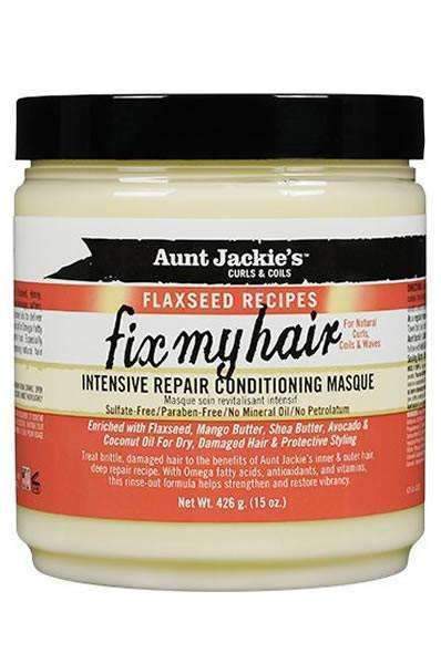 Aunt Jackie's Flaxseed Recipes "Fix My Hair" Repair Masque