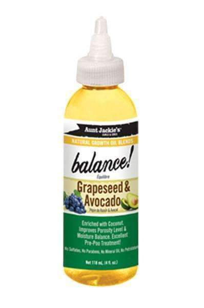 Aunt Jackie's "Balance" Grape Seed & Avocado Growth Oil
